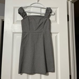 Checkered dress - mini - XS size